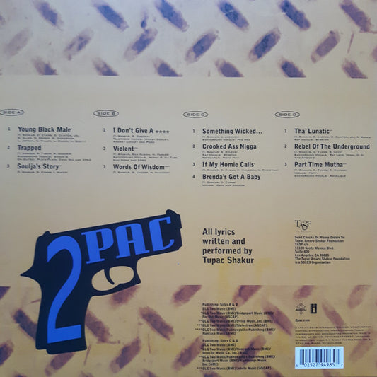 2Pac : 2Pacalypse Now (2xLP, Album, RE, 180)