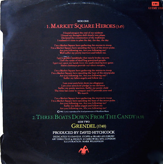 Marillion : Market Square Heroes (12", Single, Cre)