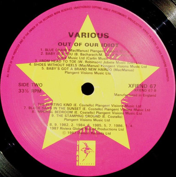 Various : Out Of Our Idiot (LP, Album, Comp)