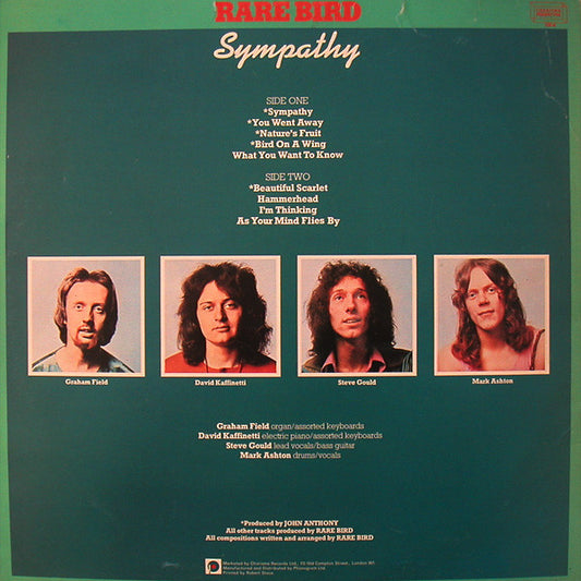 Rare Bird : Sympathy (LP, Comp)