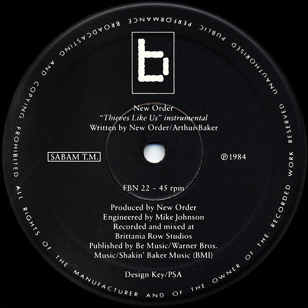 New Order : Murder (12", Single)