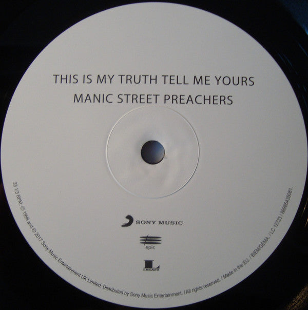 Manic Street Preachers : This Is My Truth Tell Me Yours (LP, Album, RE, RP, 180)