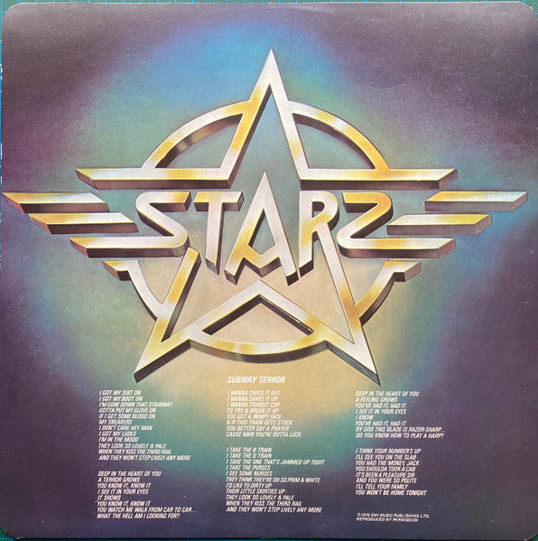 Starz (2) : Violation (LP, Album)