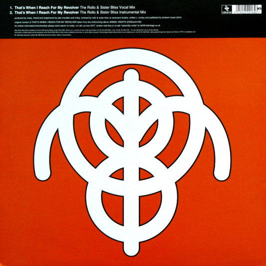 Moby : That's When I Reach For My Revolver (12")
