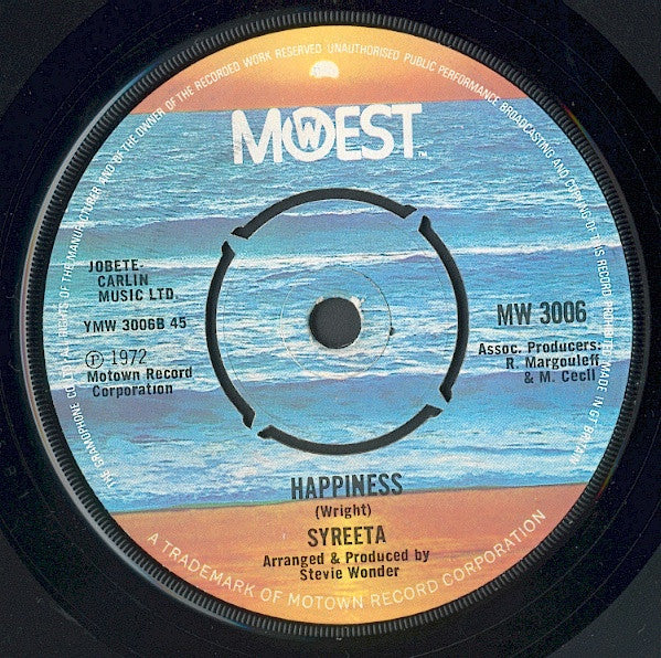 Syreeta : To Know You Is To Love You (7", Single)