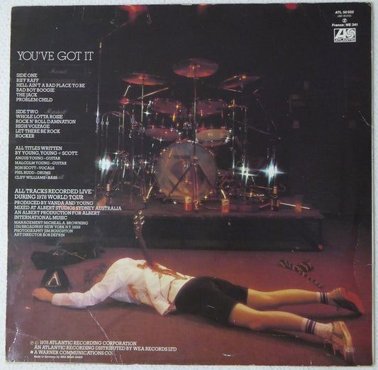 AC/DC : If You Want Blood You've Got It (LP, Album, RE)