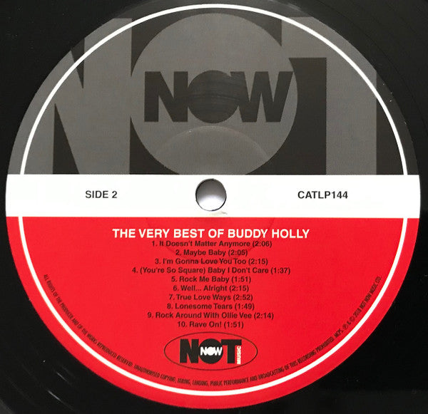 Buddy Holly : The Very Best Of Buddy Holly (LP, Comp)