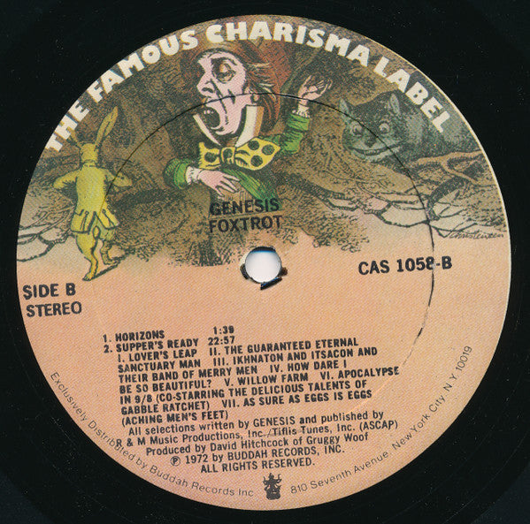 Genesis : Foxtrot (LP, Album, RE, Sma)