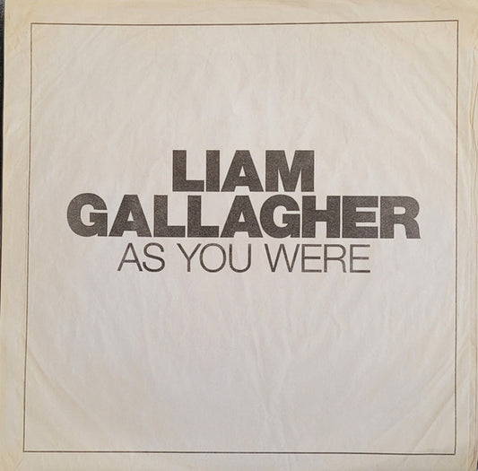 Liam Gallagher : As You Were (LP, Album, Ltd, Pic)