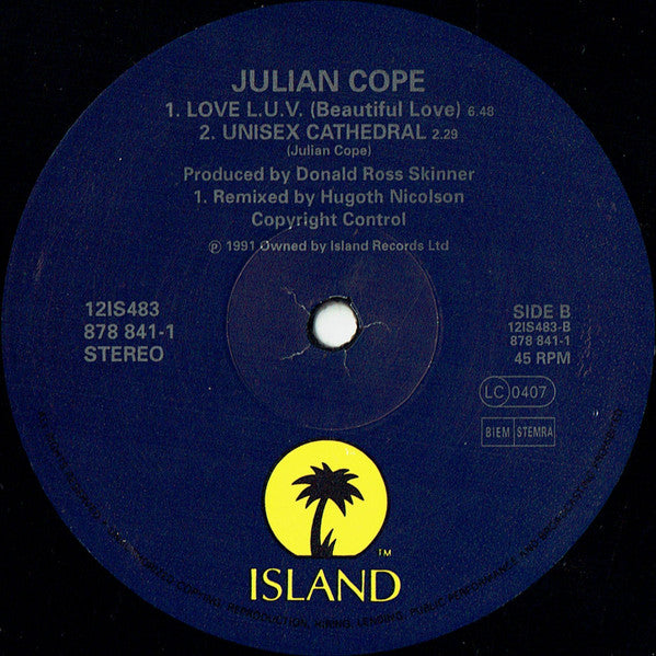 Julian Cope : Beautiful Love E.P. (12", EP)