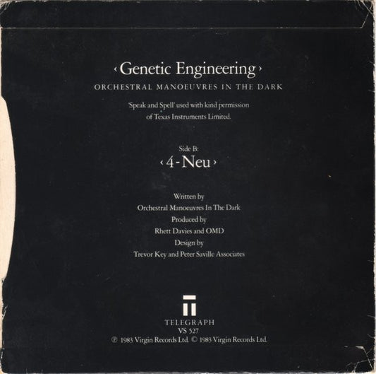 OMD* : Genetic Engineering (7", Single)