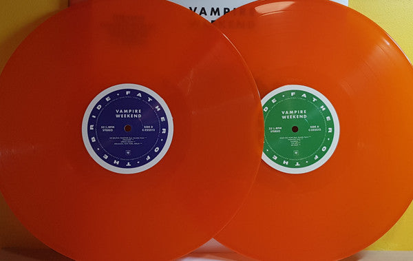 Vampire Weekend : Father Of The Bride (2xLP, Album, Ltd, Ora)