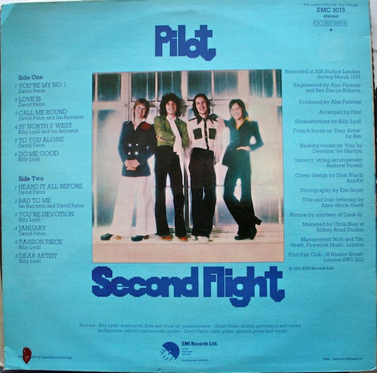Pilot : Second Flight (LP, Album)