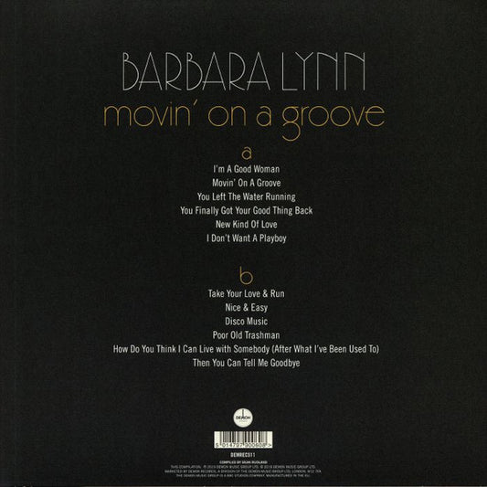 Barbara Lynn : Movin' On A Groove (LP, Comp)