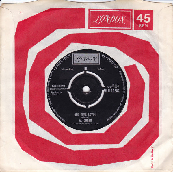 Al Green : I'm Still In Love With You (7", Single, 4-P)