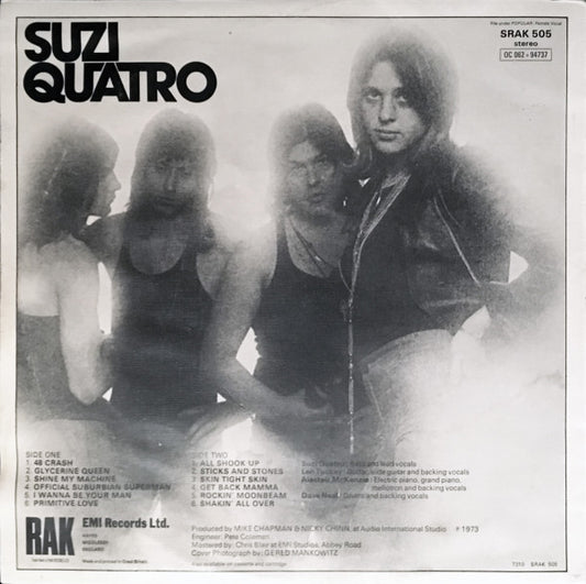 Suzi Quatro : Suzi Quatro (LP, Album)