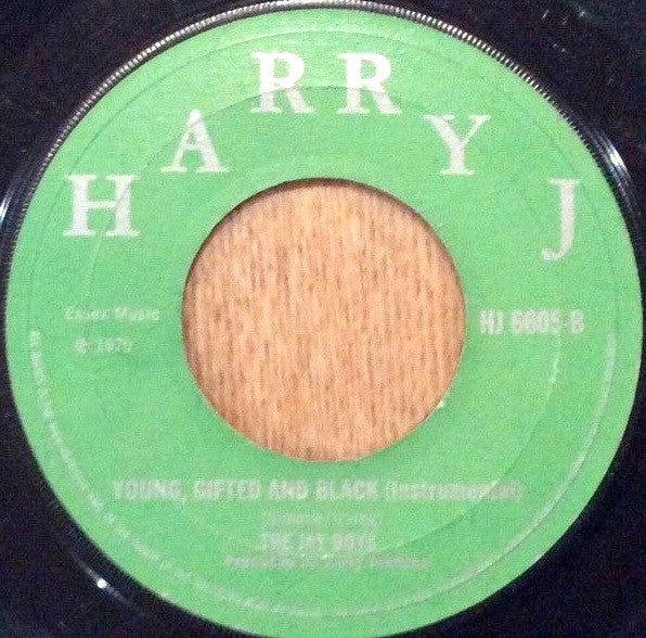 Bob And Marcia* / The Jay Boys : Young, Gifted And Black (7", Single, Gre)