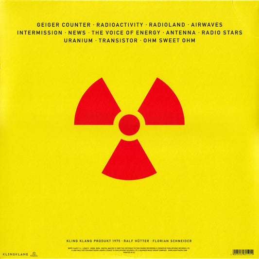 Kraftwerk : Radio-Activity (LP, Album, Ltd, RE, RP, S/Edition, Yel)