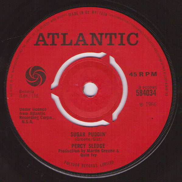 Percy Sledge : Warm And Tender Love (7", Single, 3-P)