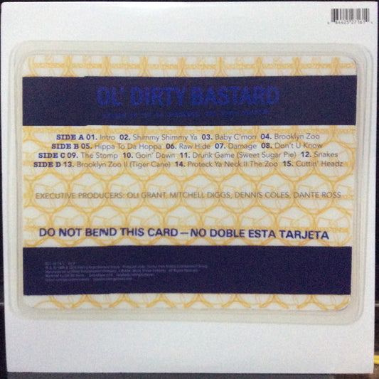 Ol' Dirty Bastard : Return To The 36 Chambers: The Dirty Version (2xLP, Album, RE)