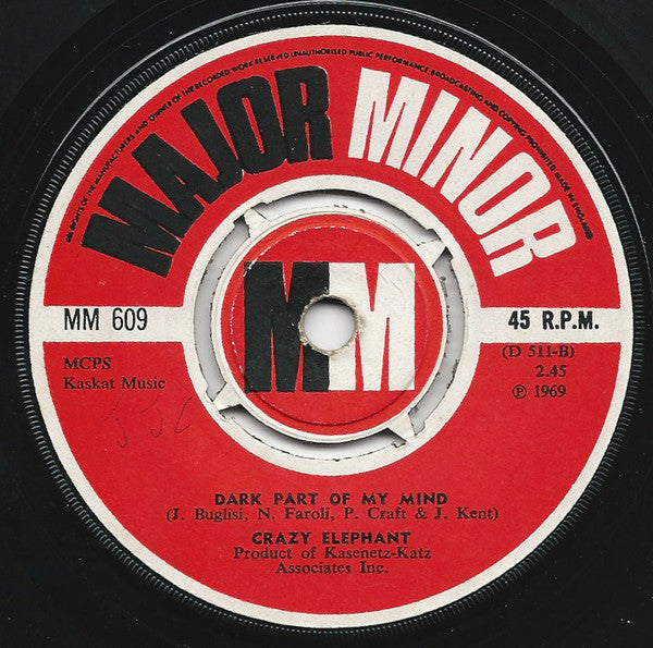 Crazy Elephant : Gimme Gimme Good Lovin' (7", Promo)