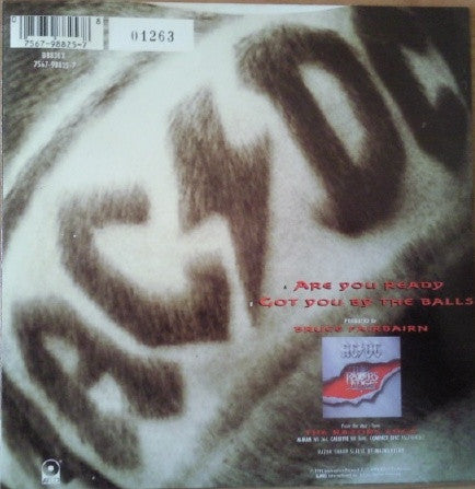 AC/DC : Are You Ready (7", Single, Ltd, Pat)