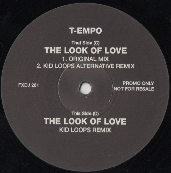 T-Empo : The Blue Room / The Look Of Love (2x12", Promo)