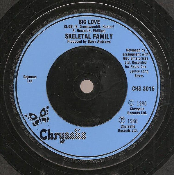 Skeletal Family : Just A Minute (7", Single)