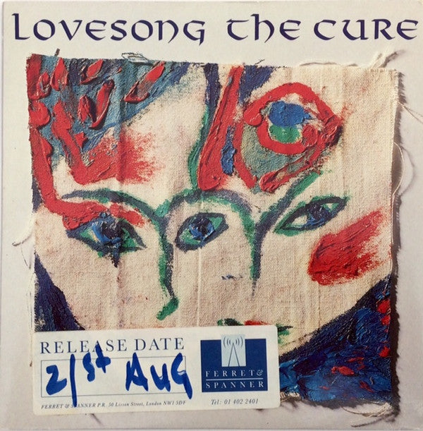 The Cure : Lovesong (7", Single, Pap)