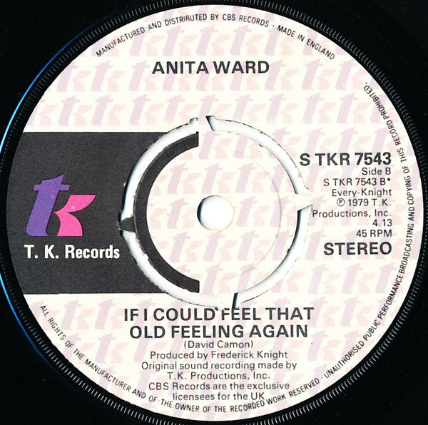 Anita Ward : Ring My Bell (7", Single, Pus)