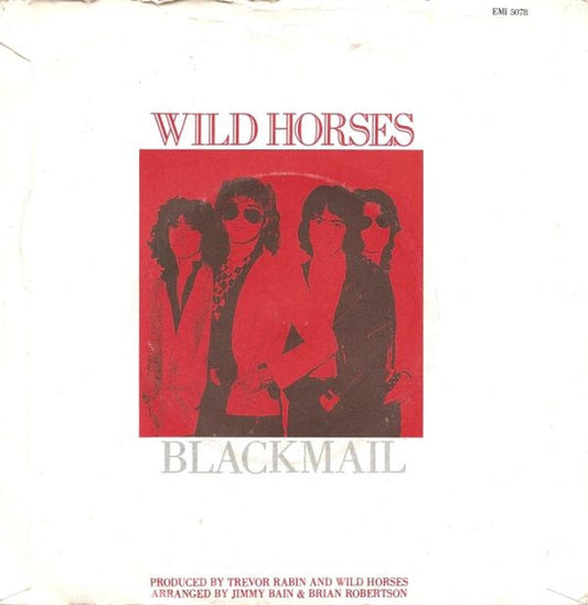 Wild Horses : Flyaway (7", Single, Whi)