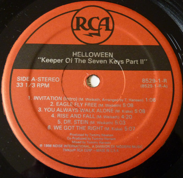 Helloween : Keeper Of The Seven Keys (Part II) (LP, Album)