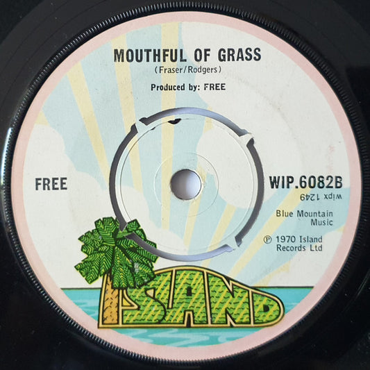 Free : All Right Now (7", Single, RE)