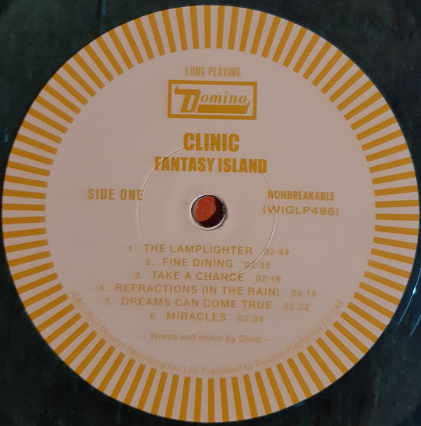 Clinic : Fantasy Island (LP, Album, Ltd, Blu)