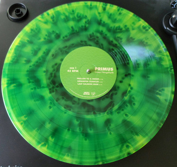 Primus : Green Naugahyde (2x12", Album, Gre)