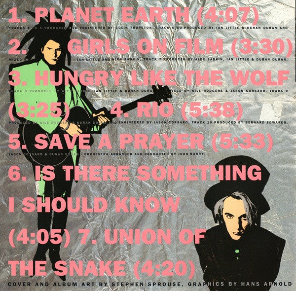 Duran Duran : Decade (LP, Comp)