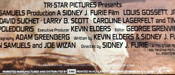 Various : Iron Eagle (Original Motion Picture Soundtrack) (LP, Album, Comp)