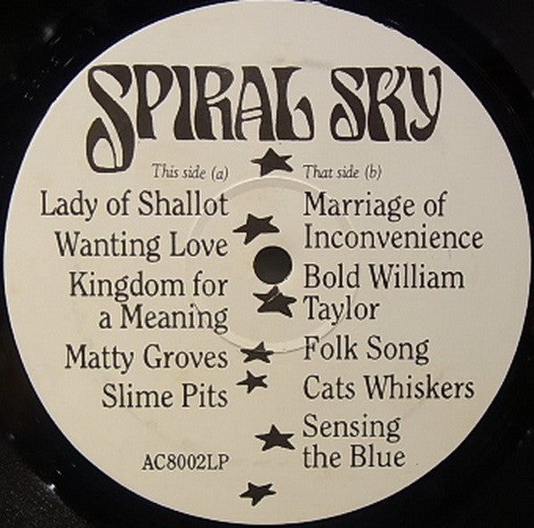 Spiral Sky : Spiral Sky (LP, Album, Ltd, Num, 1st)