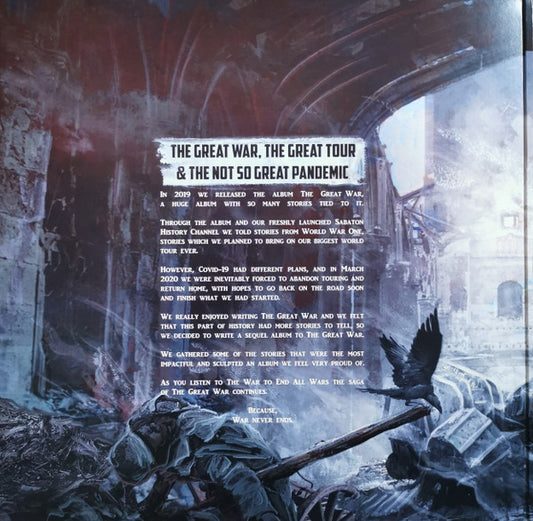 Sabaton : The War To End All Wars (LP, Album, MP)