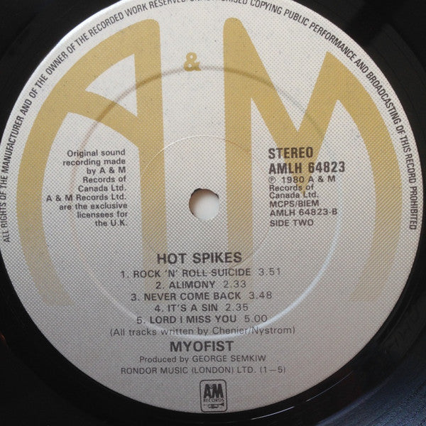 Fist : Hot Spikes (LP, Album)