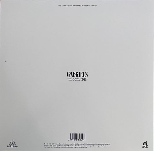 Gabriels (3) : Bloodline (12", EP, Red)