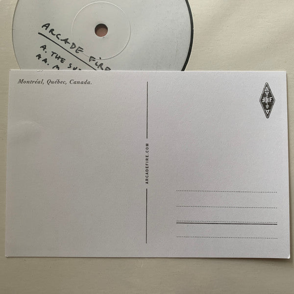 Arcade Fire : The Suburbs / Month Of May (12", Ltd, W/Lbl)