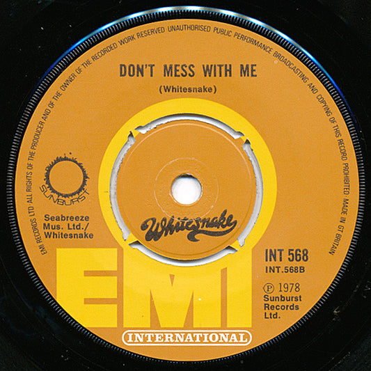 Whitesnake : Lie Down (A Modern Love Song) (7", Single)