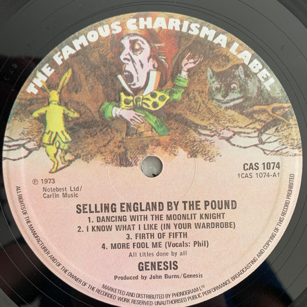 Genesis : Selling England By The Pound (LP, Album, Sma)