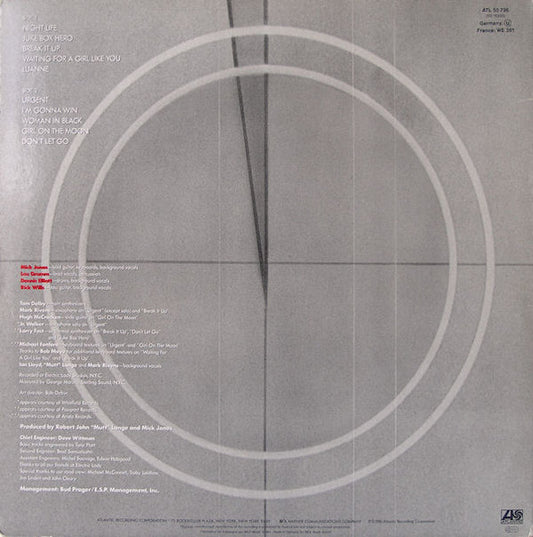Foreigner : 4 (LP, Album)