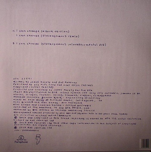 LCD Soundsystem : I Can Change (12", Single)