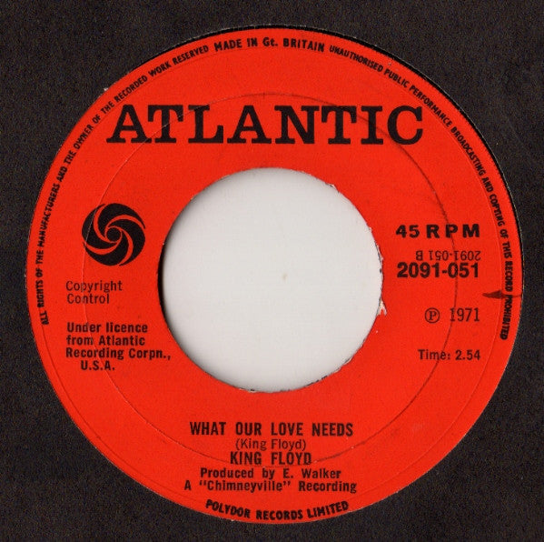 King Floyd : Groove Me (7")