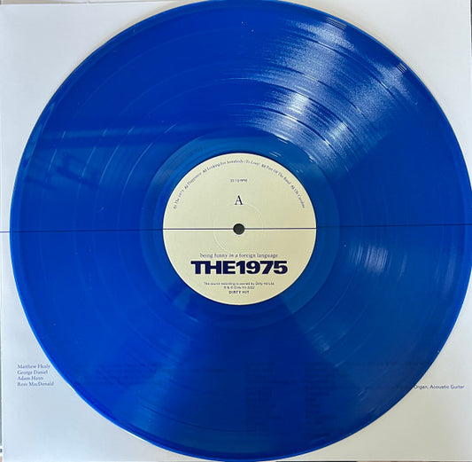 The 1975 : Being Funny In A Foreign Language (LP, Album, Ltd, Tra)
