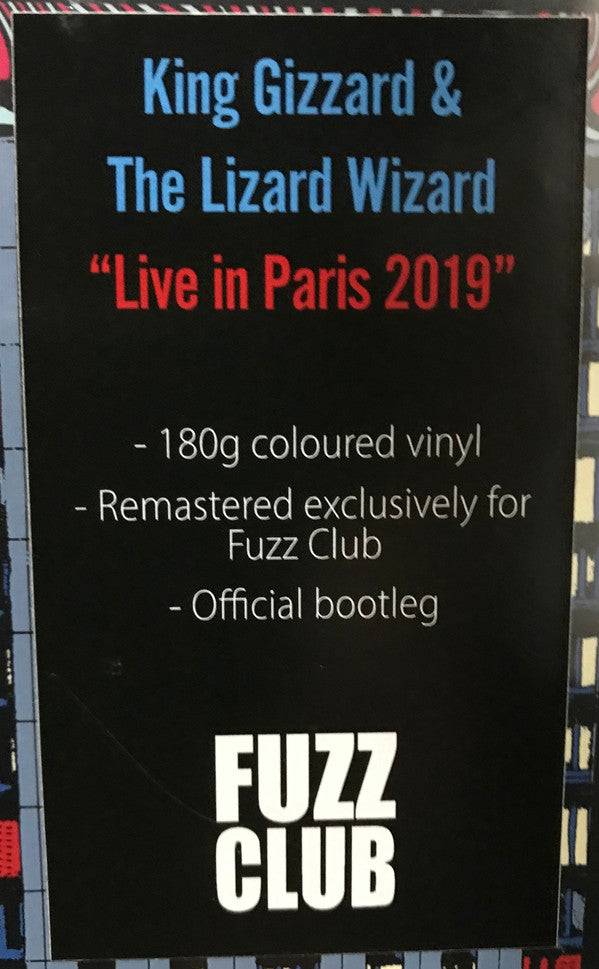 King Gizzard And The Lizard Wizard : Live In Paris 2019 (3xLP, Album, RM, Cre + Box, Ltd, Num)