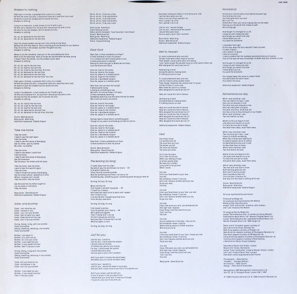 Midge Ure : Answers To Nothing (LP, Album)